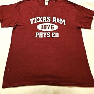 Texas A&M Tshirt, Sz L